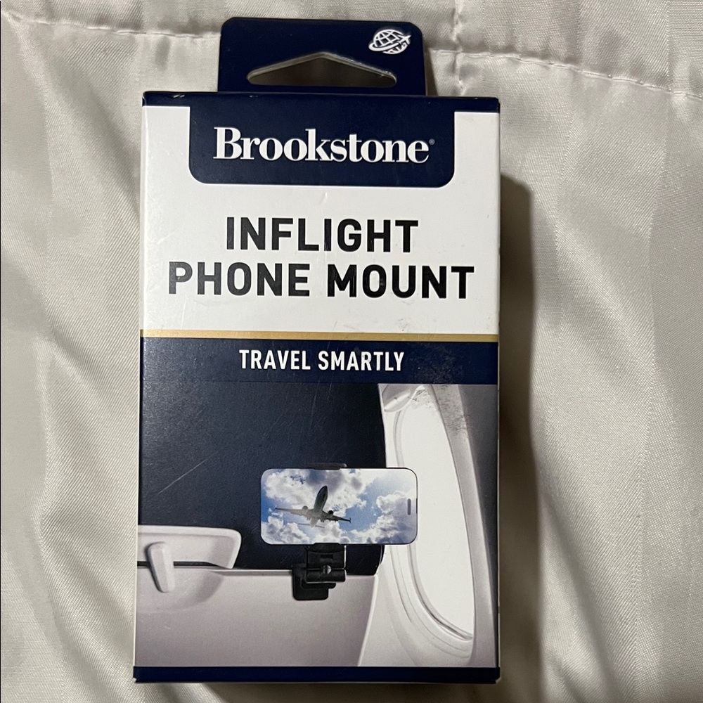 Brookstone inflight phone mount